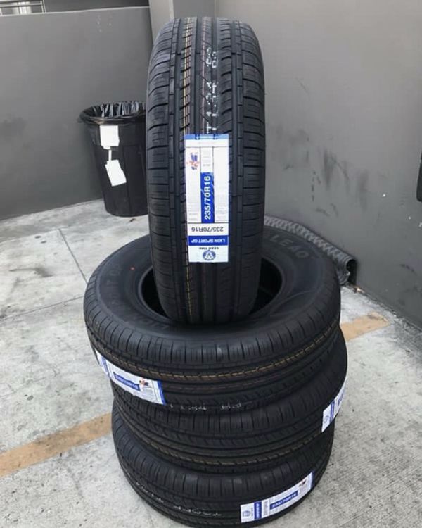 BRAND NEW 235/70/16 LION SPORT TIRES!!!!! for Sale in Los Angeles, CA - OfferUp