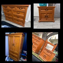 4 piece bedroom set dresser