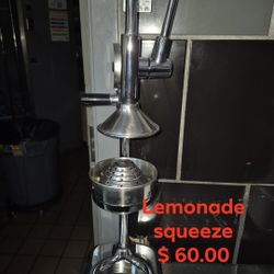 Lemonade squeezer.