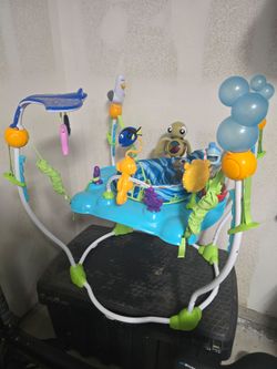Disney Baby Finding Nemo Sea of Activities Jumper: Plays Music, Freestanding, Maximum 25 Lbs Capacity