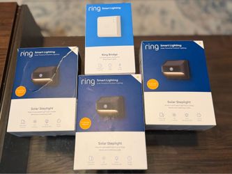NEW Ring Smart Lighting (Solar Steplight and Bridge)