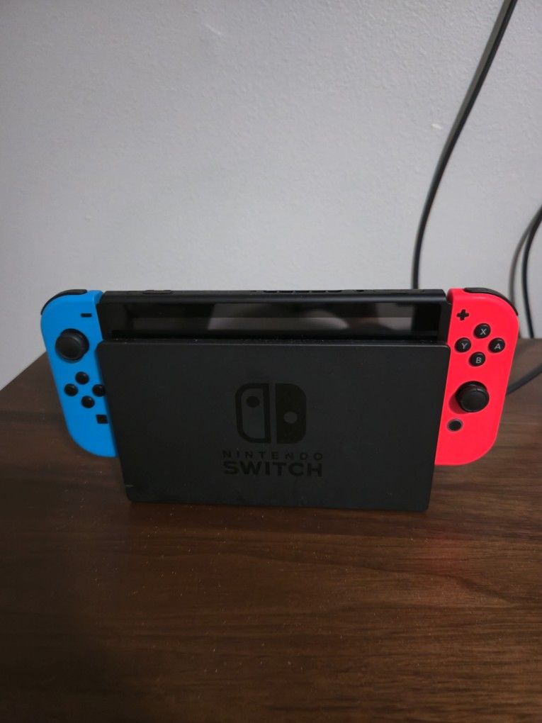 Nintendo Switch With 2 Games