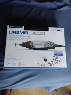 Dremel 3000 kit with case