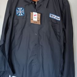Vintage West Coast Choppers Jesse James Shirt Nwt Xl