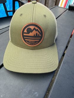 🧢 Pacific Northwest Trucker Hat – Olive Green – Adjustable Snapback