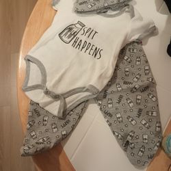 Brand New - 3 Piece Baby Outfit