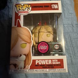 Power With Meowy (flocked Chase) Funko Pop