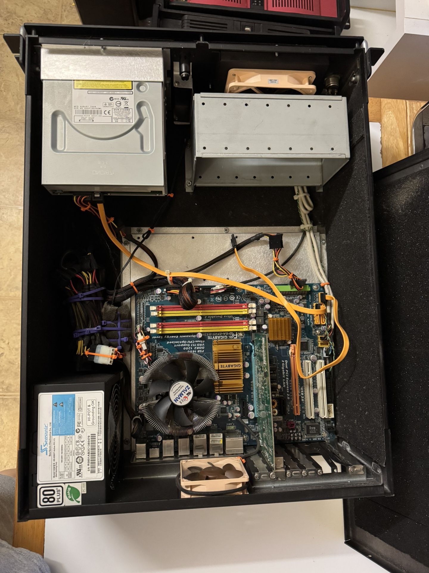 Rack Server Box, W/Everything But Hard Drive