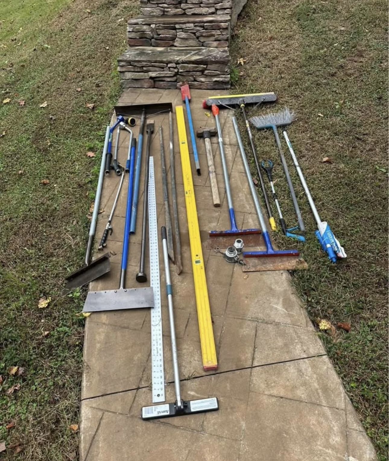 Concrete Tools Lot 
