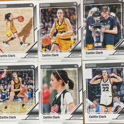 2024 CAITLIN CLARK LOT OF 9 BASE CARDS 