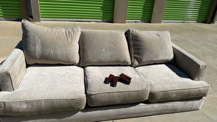 Beige sofa
