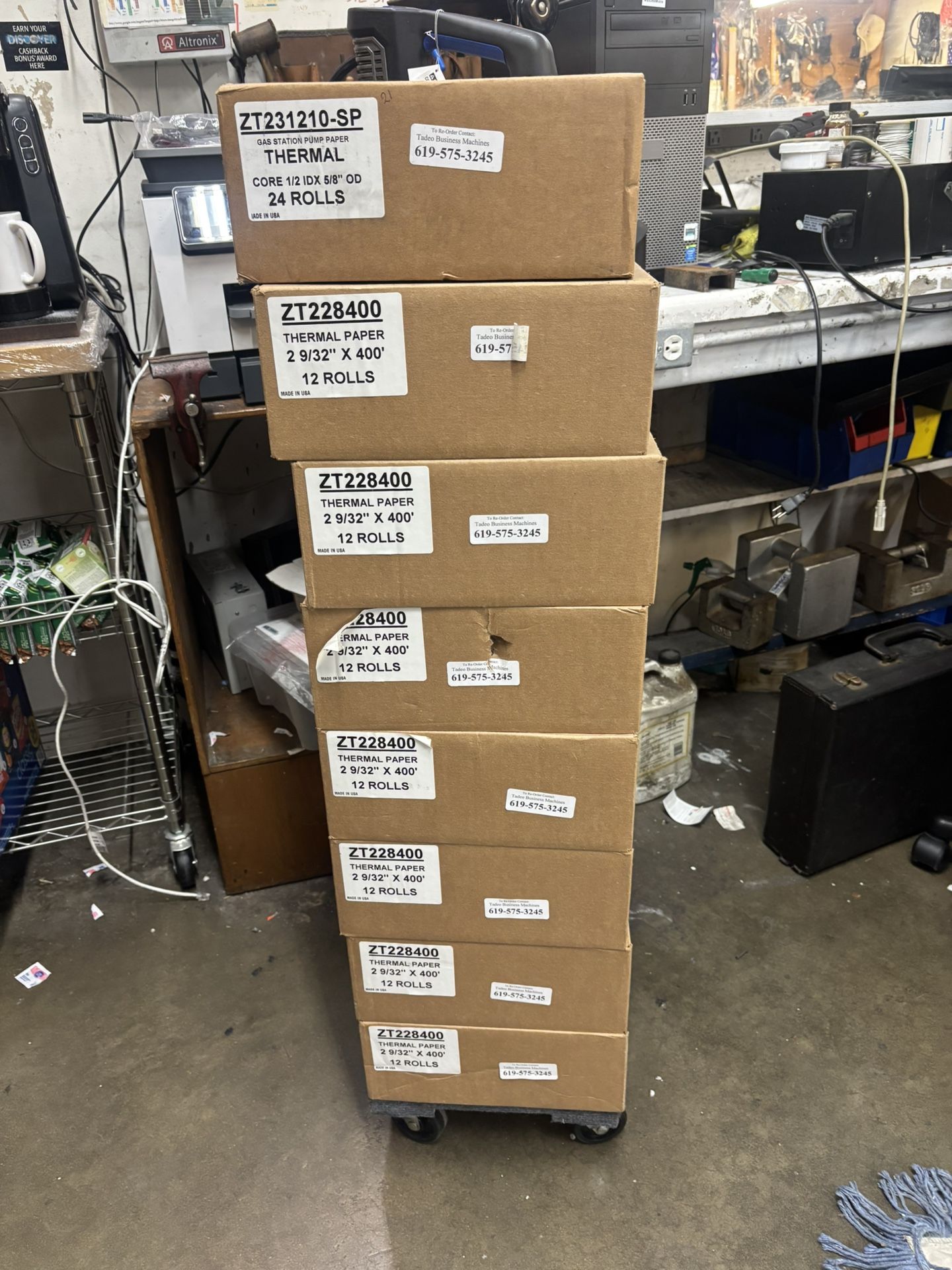 9/32” Thermal Paper For POS systems