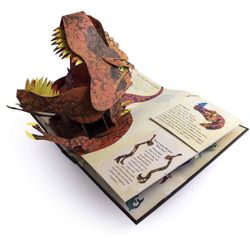 Popup Book-Wondrous Dinosaur Popup Book With. Amazing Pop ups And Much More On Every Page