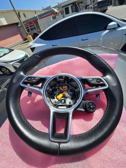 Porsche OEM steering wheel
