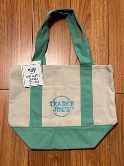 Trader Joe's Mini Tote Bag - Green