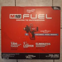 Milwaukee Fuel M18 1" high torque impact ( Tool Only)