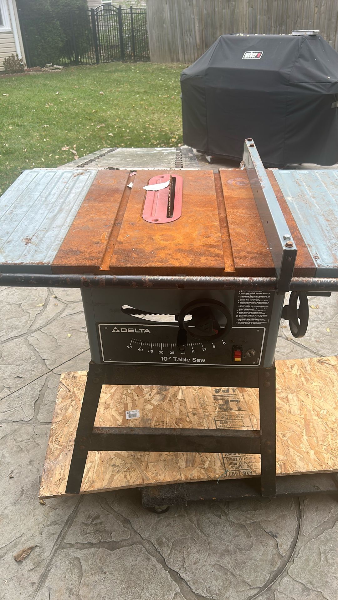 Delta 10 Inch Table Saw
