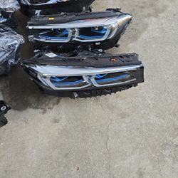 PERFECT! 2019-2022 BMW 7-SERIES G11 G12 LEFT DRIVER SIDE LASER LED HEADLIGHT OEM