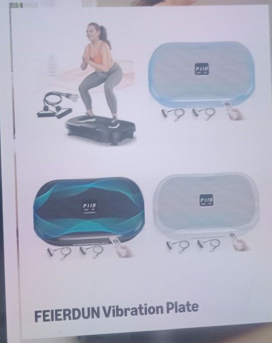 Vibrations Plate With Remote Control.....