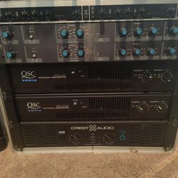 Amplifier Processor Rack Or Individual Componets