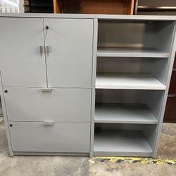 Knoll combination cabinet 