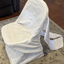 Chair Covers For Folding Chair ( Black, White, Cream)