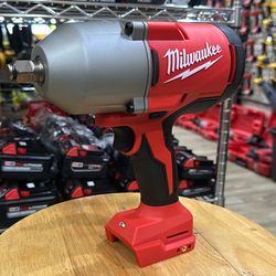 Milwaukee M18 18-Volt Lithium-Ion Brushless 1/2 in. High Torque Impact Wrench with Friction Ring (Tool-Only)