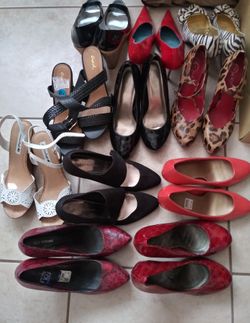 Gently Used Heels All Women's Size 10 - $15/Each Or Make An Offer For The Bundle