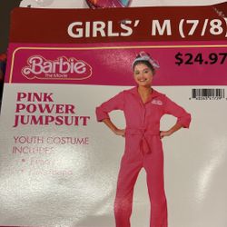Kids Barbie Costume Size 7-8 Brand New 