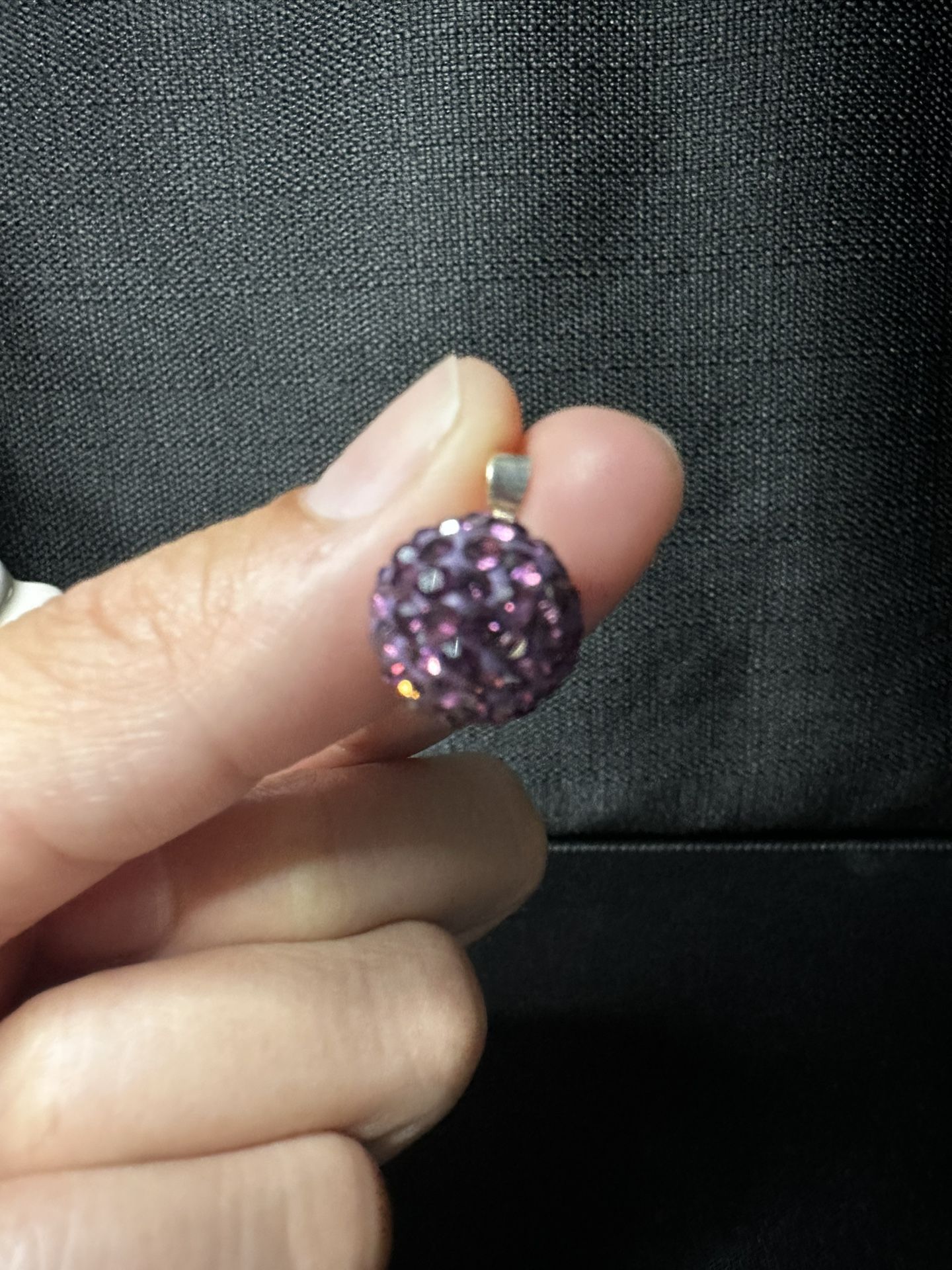 Purple Pendant 