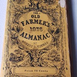 Vintage Old Farmers Almanac 