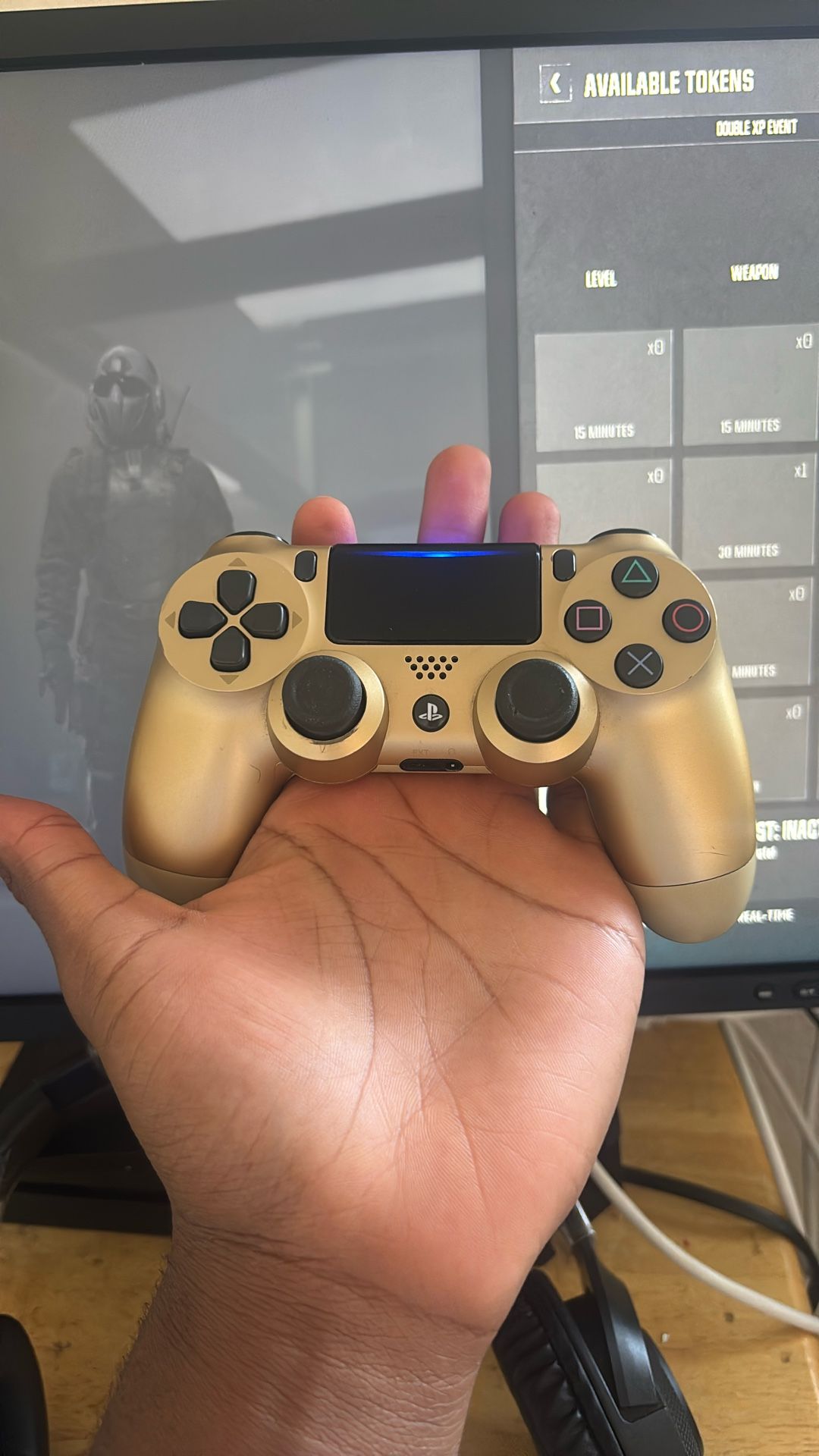 Ps4 Controller Gold