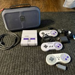 Nintendo SNES Classic Mini Super Entertainment System 21 Games