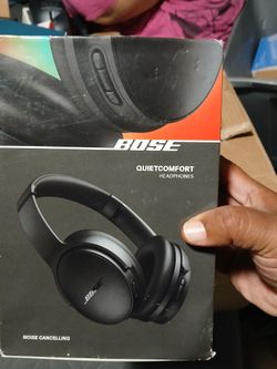 Bose Headphones (Noise Cancelation).