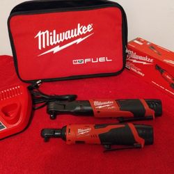 1/2& 3/8 Milwaukee Ratchet Kit $299