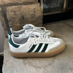 Adidas samba ‘green & white’
