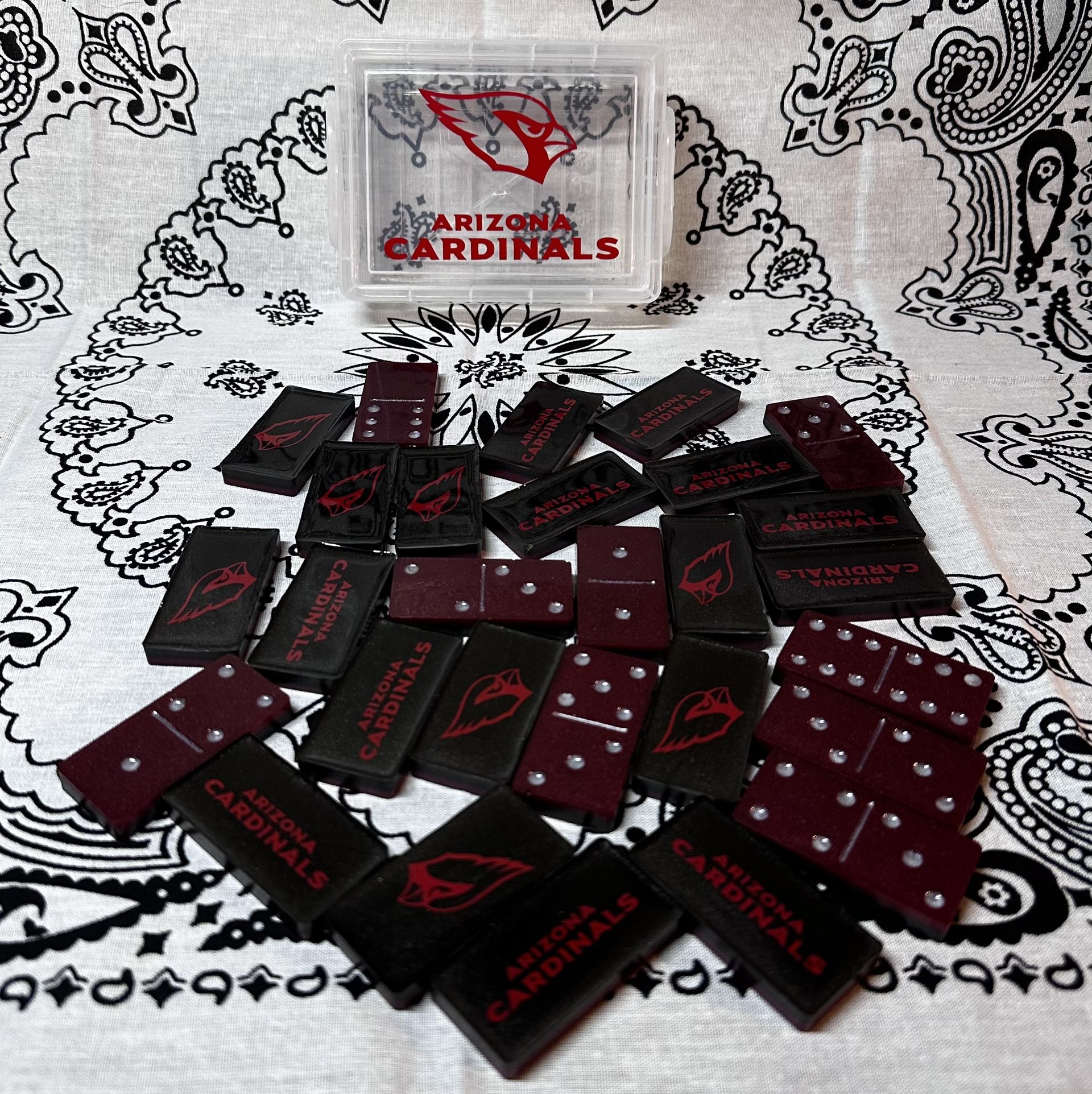 Custom Arizona Cardinals Dominoes
