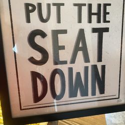 Bathroom Sign