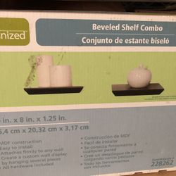 Beveled Shelf Combo