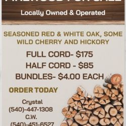 Seasoned Firewood 