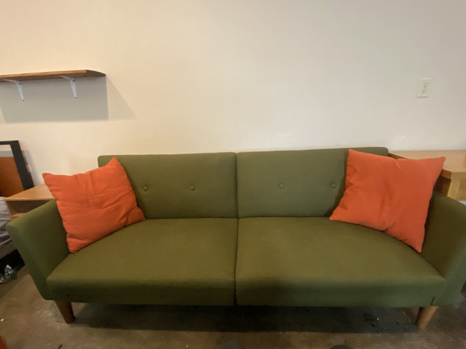 Mid century Modern Convertible Sofa