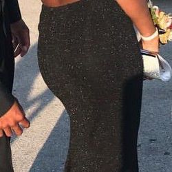 Black Prom Dress Size 2 Worn Once