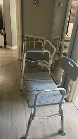 Brand new shower and toilet for senior