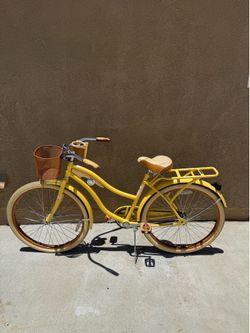 Beach cruiser bike