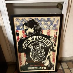 Sons Of Anarchy Framed Poster 38x26 in