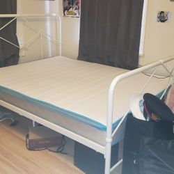 Mattress And Bed Frame Set
