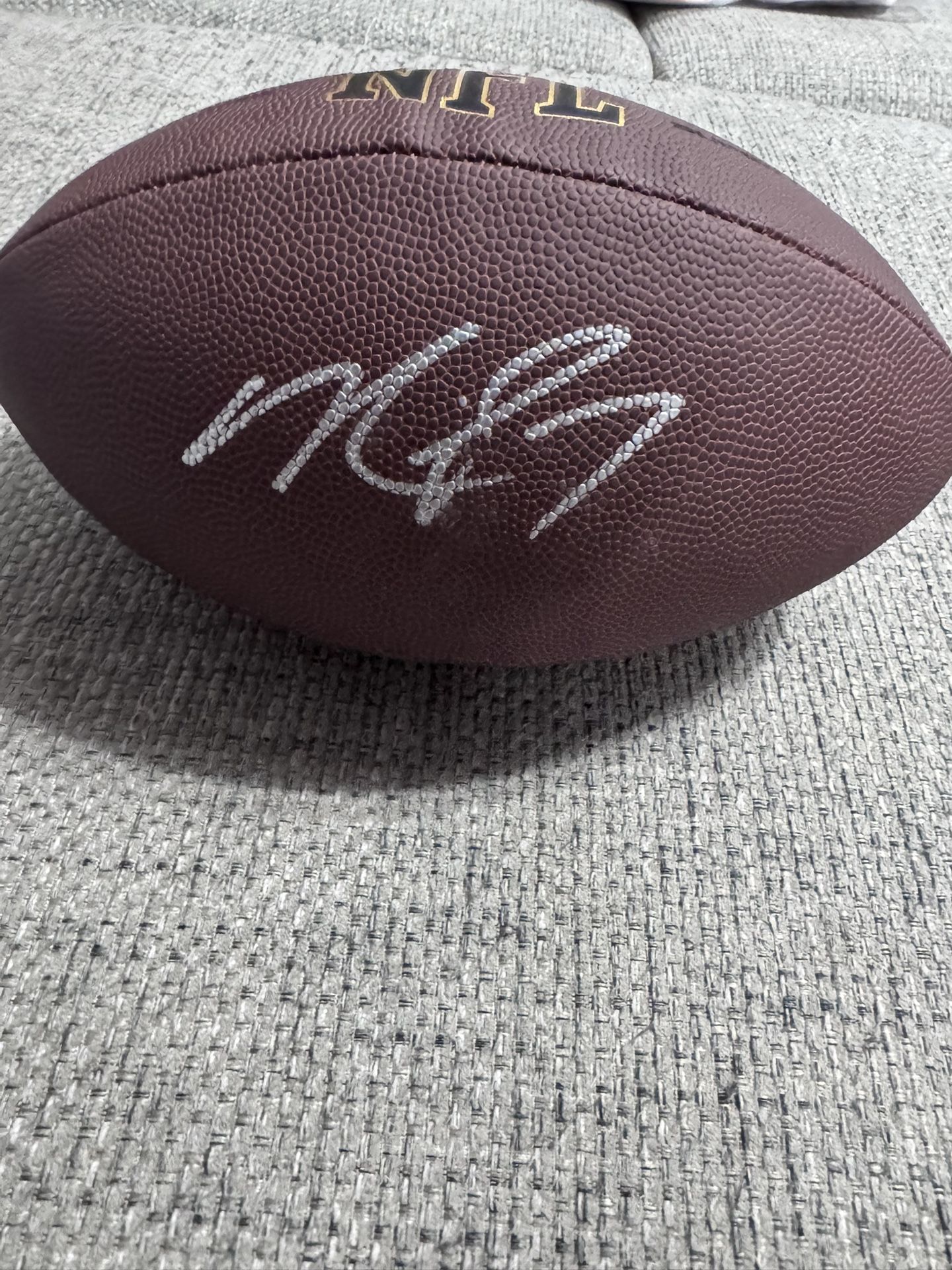 Michael Vick Signed Autograph Wilson Football - Beckett Coa-Atlanta Falcons