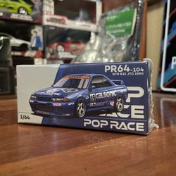 Pop Race Calsonic Nissan Skyline GTR R32 1/64 Scale