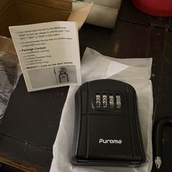 Puroma Portable Key Lock Box