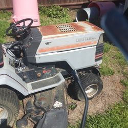 Riding Mower An Tiller